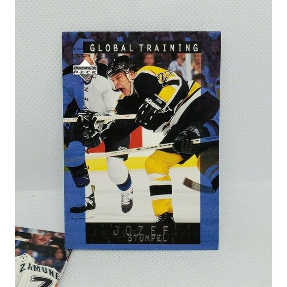 Lot Of 5 Be A Player Upper Deck Vintage Boston Hockey Collectible Trading Cards - Picture 3 of 12